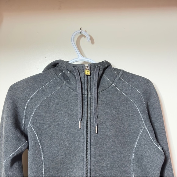 Aritzia TNA CozyAf Zipup Hoodie Gray Women Size S - Picture 2 of 10